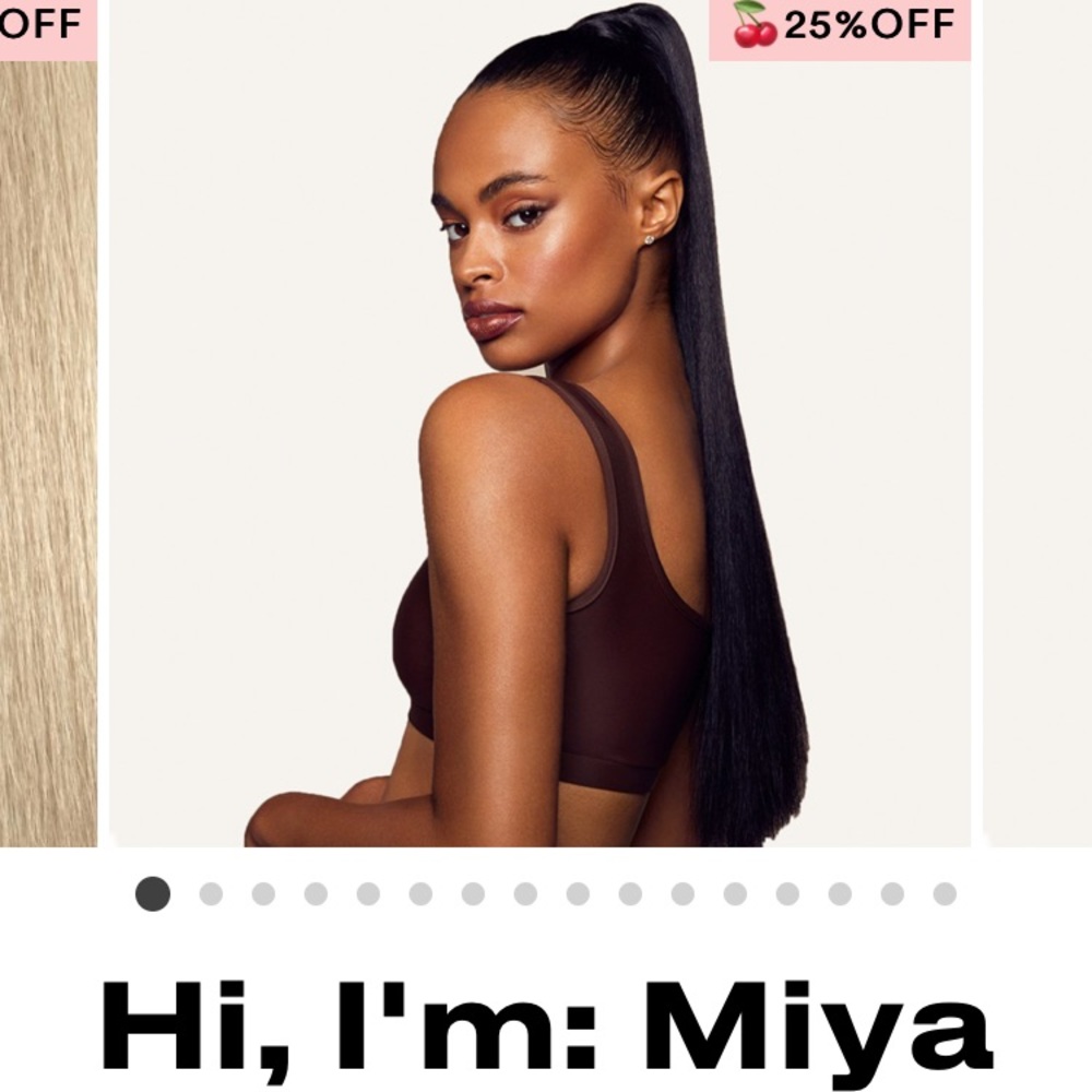 INH hair Miya ponytail extension